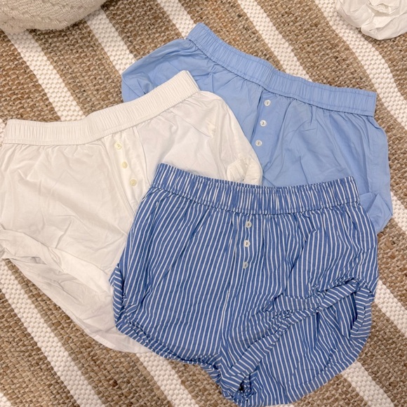 SET OF 3 NWOT Anthropologie The Wren Boxer in Sz XXS - Picture 3 of 13